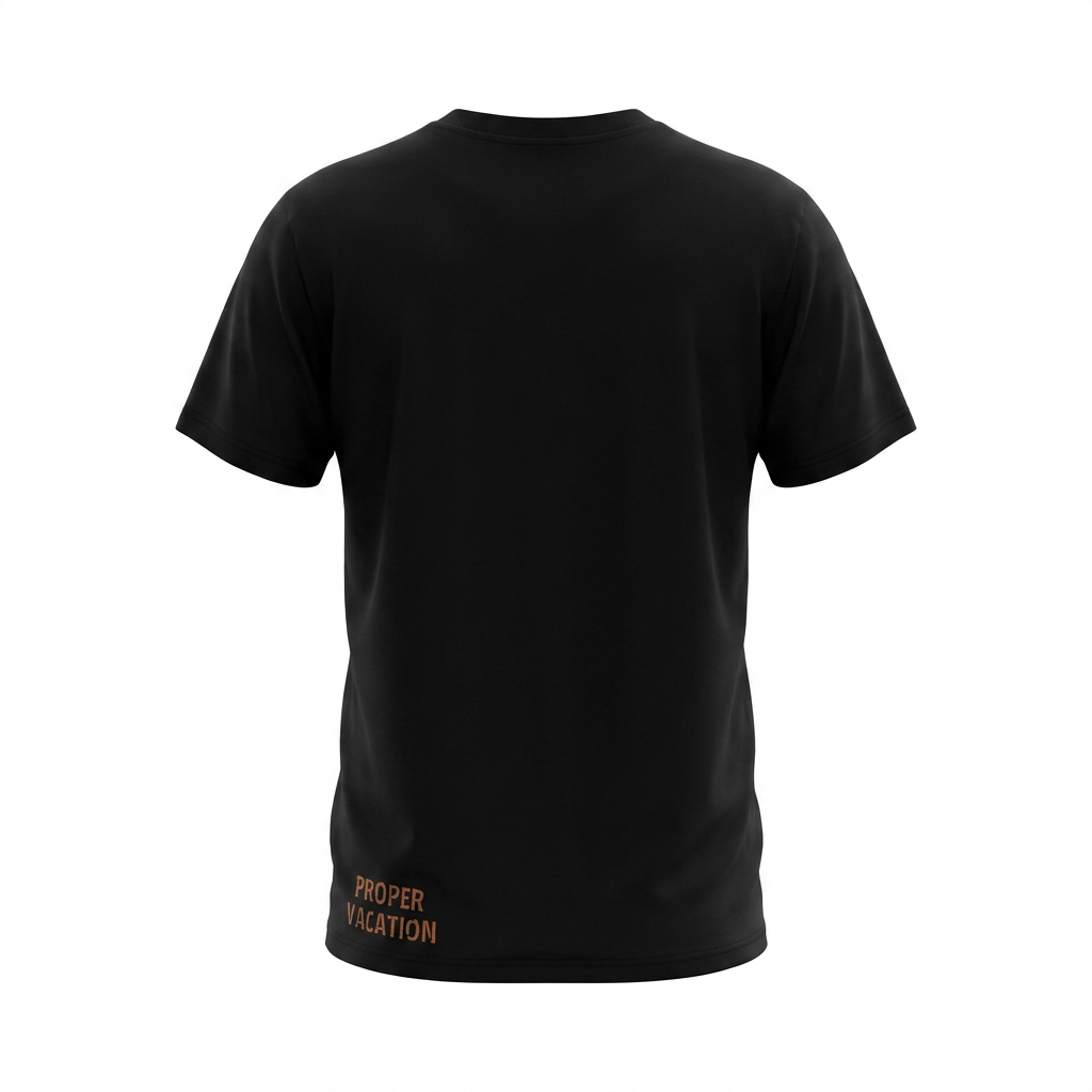 Tee PEACE STAR black – Bild 2