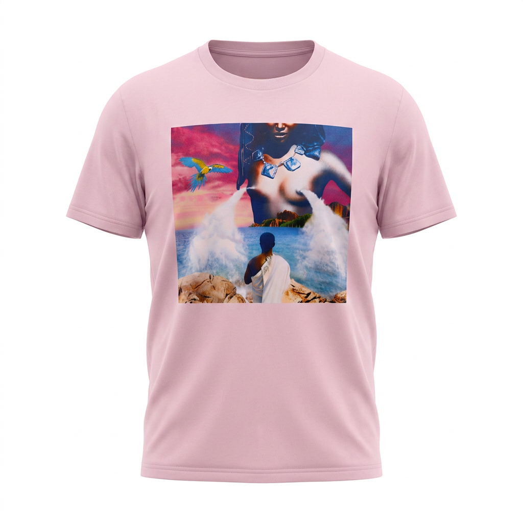 Tee NASCIMENTO cotton pink