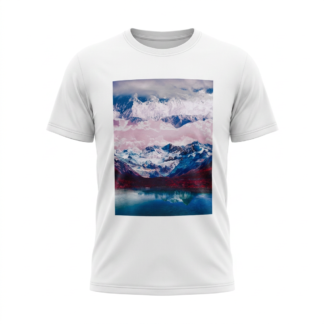 Tee UPSIDE_DOWN white