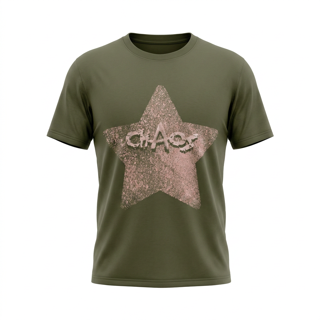 Tee CHAOS STAR khaki