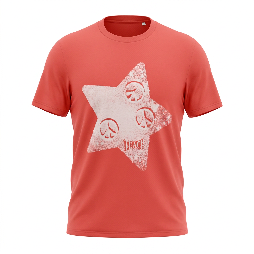 Tee PEACE STAR fiesta