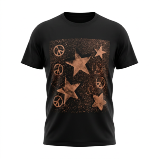 Tee PEACE SQUARE black