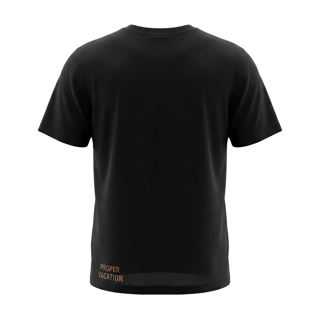 Tee PEACE SQUARE black – Bild 2