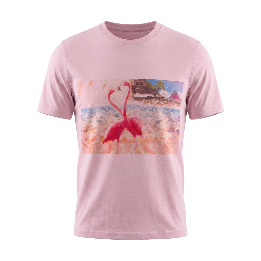 TEE PARADISE cotton pink