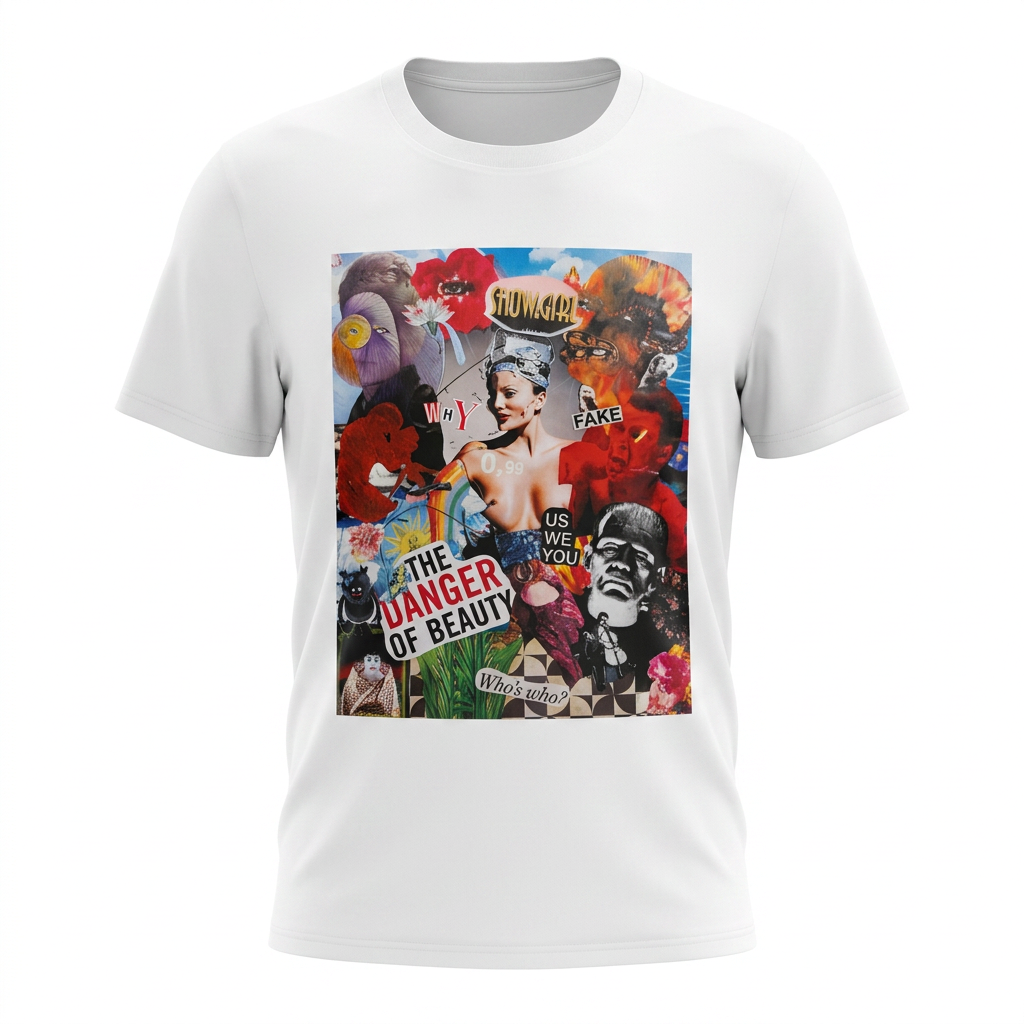Tee DANGER of BEAUTY white